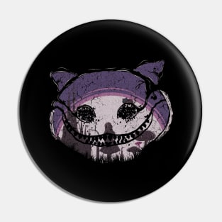 CREEPY CAT SMILE Pin