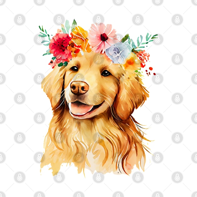 Golden Retriever Quote by HobbyAndArt