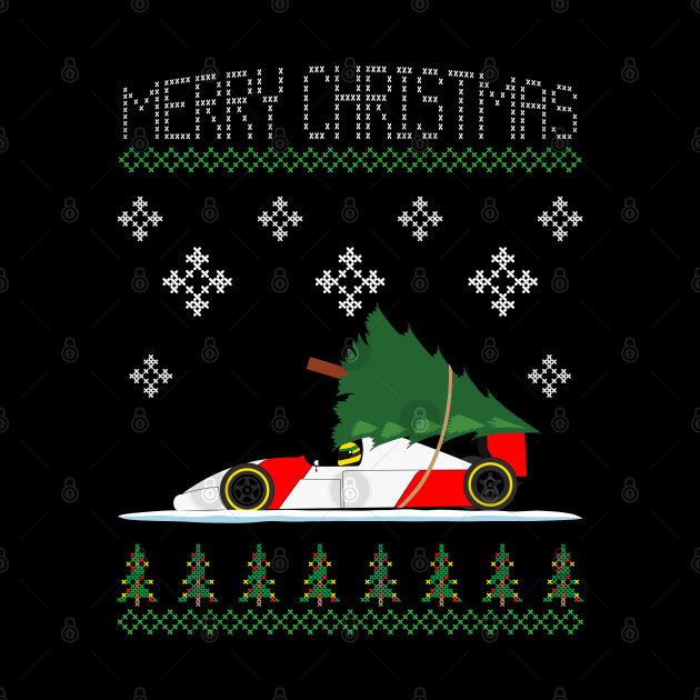 90's Formula One Christmas Car by HSDESIGNS