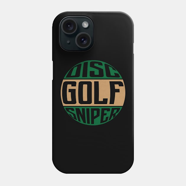 Disc Golf Sniper Vintage Phone Case by CTShirts