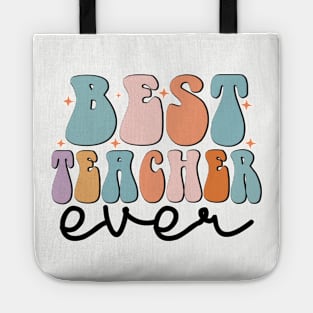 Best Teacher Ever | Best Teacher Gift | Co-worker Gift | Gift For Teacher Tote