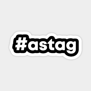 Hastag Wordmark Magnet