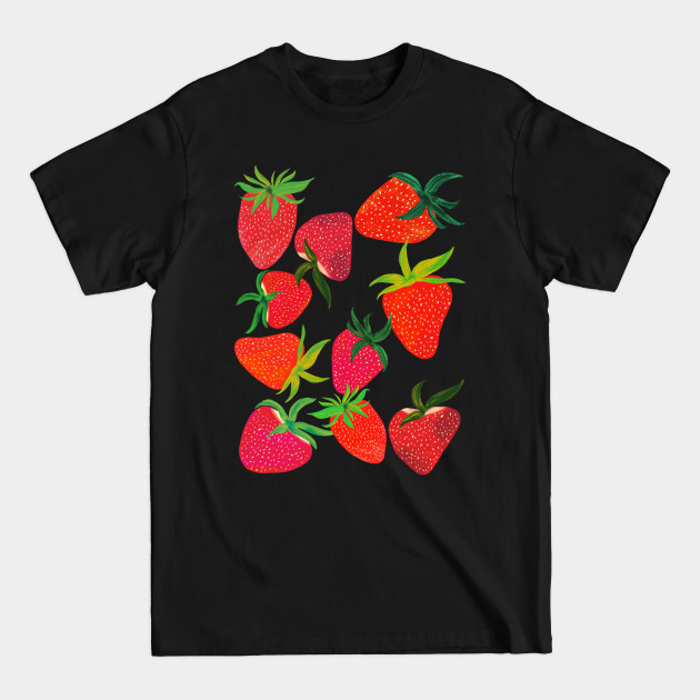 Discover Strawberry Harvest - Strawberries - T-Shirt