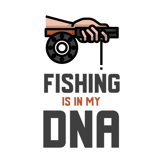 Fishing Is In My DNA by Jitesh Kundra