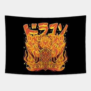 dragon fire Tapestry