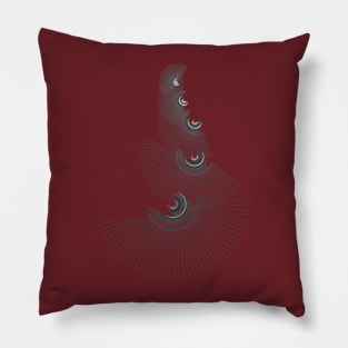 Abstract artistic lines Pillow