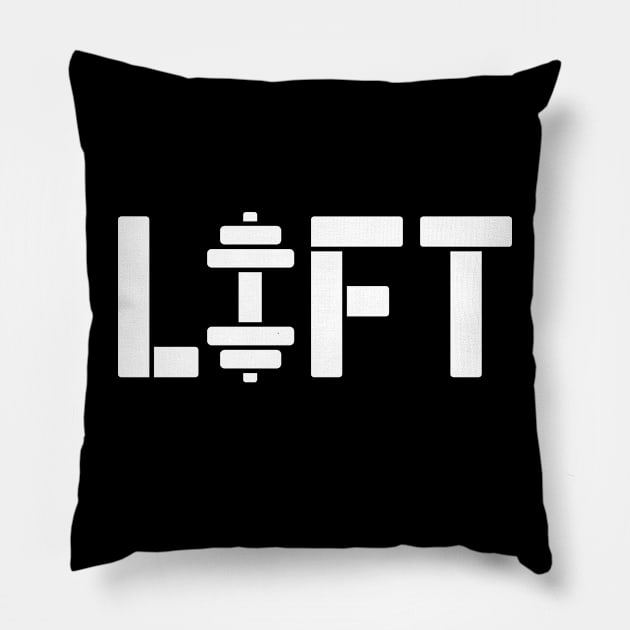 LIFT Pillow by AniTeeCreation