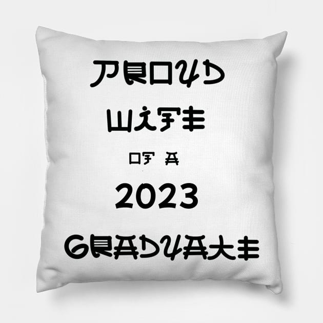 Proud Wife Of A 2023 Graduate Pillow by J Best Selling⭐️⭐️⭐️⭐️⭐️