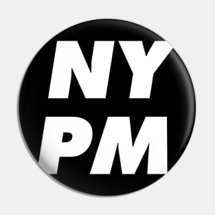 NYPM Sticker Pin