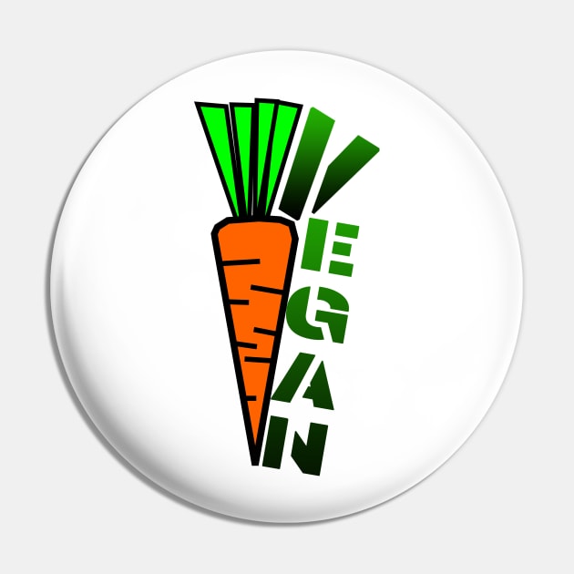 Vegan Pin by remixer2020