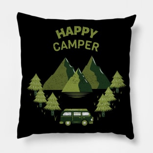 Happy Camper Pillow