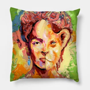 Frida Lioness Pillow