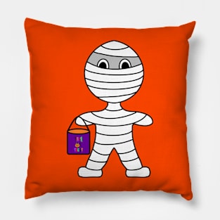 Happy Halloween Mummy Pillow