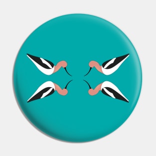 American Avocet Pin