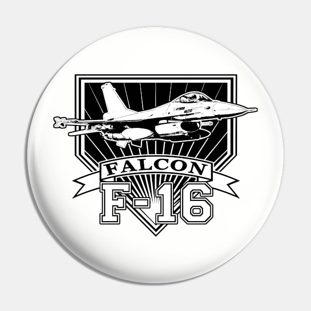 F-16 Falcon Pin by CoolCarVideos