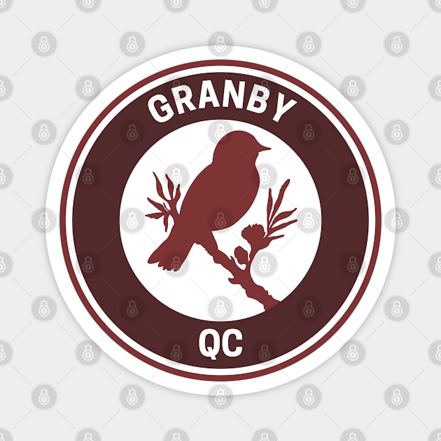 Vintage Granby Quebec Magnet by fearcity