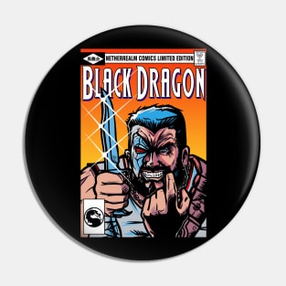 Black Dragon Pin