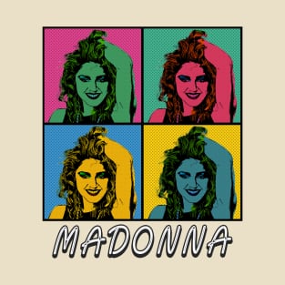 Madonna 80s Pop Art Style T-Shirt