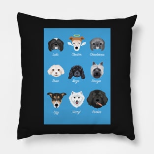 Furry Friends Pillow