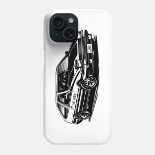 EUROBEAT INTENSIFIES - AE86 Trueno PD full-body version Phone Case