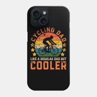 Cycling Dad Funny Vintage Cycling Father's Day Gift Phone Case