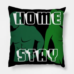 Stay home stay fit 003 Pillow