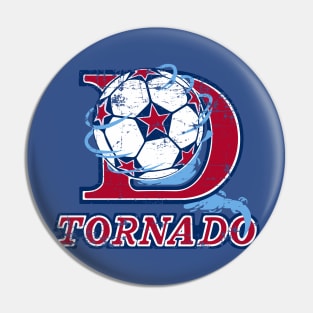 Dallas Tornado Distressed Pin
