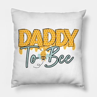 Daddy to bee-Buzzing with Love: Newborn Bee Pun Gift Pillow