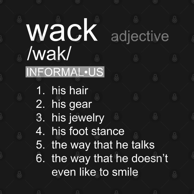 Wack definition by giovanniiiii