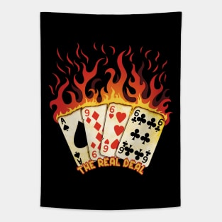 Born in 1966 - Birthday burning cards Tapestry