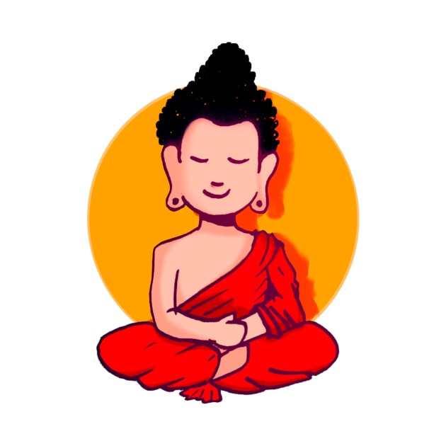 Cute design of Buddha. by Pdr30