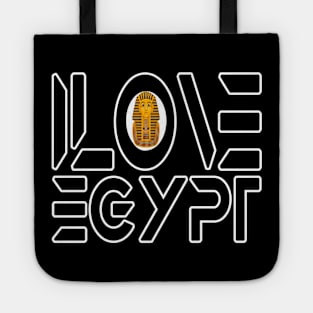 i love egypt unisex Tote