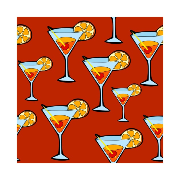 Cocktail Pattern by FoodPatterns