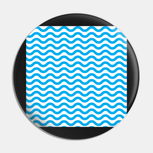 Light Blue Wavy Lines Repeat Pattern Pin