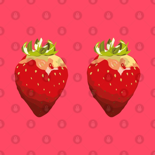 Strawberry Twins by helengarvey