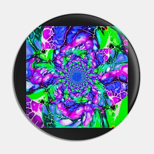 Stocksom Abstract Fractal Pin