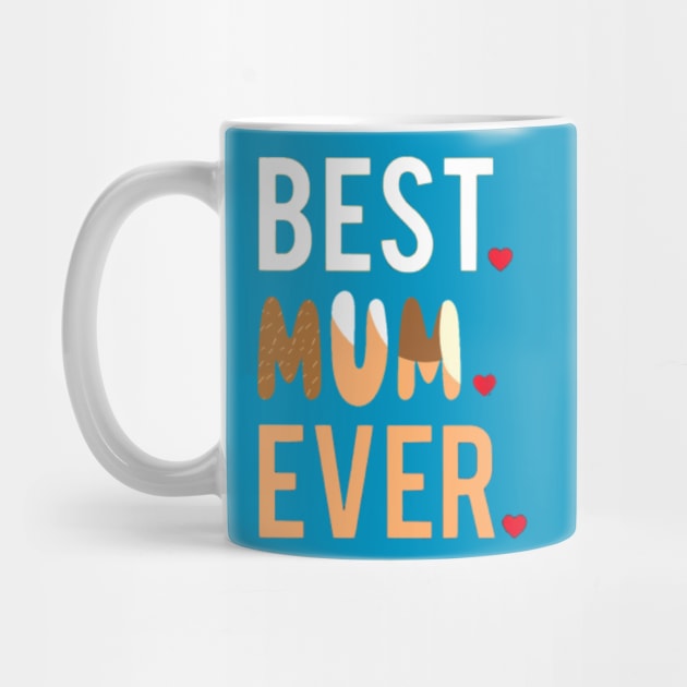 Bluey My mum is the best mug