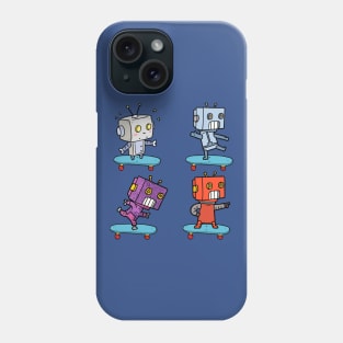 Robot Skater Phone Case