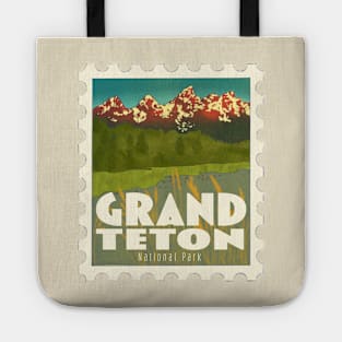 Grand Teton National Park Stamp Tote