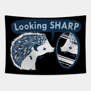 Looking Sharp hedgehogs Tapestry