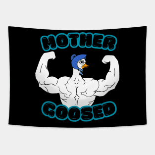 Mother Goosed bodybuilding, fitness, and exercise Tapestry