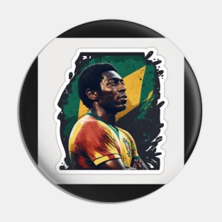 Brazil's Legend Pele Pin