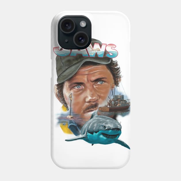 jaws tribut Phone Case by Paskalamak