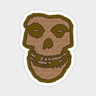 Crimson Ghost - Brown Halloween Pumpkins Magnet