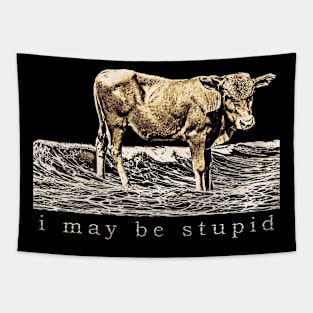 I May Be Stupid Tapestry