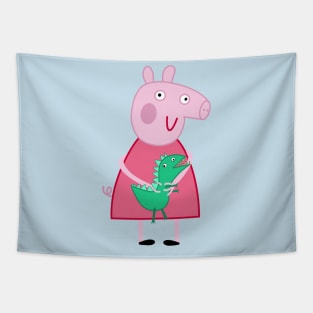 Peppa pig white claw tapestry discount