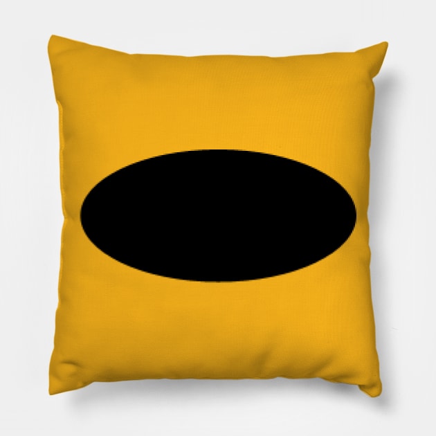 Pac Man Mouth Pillow by Elvira Khan