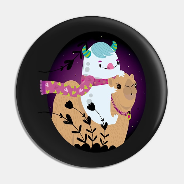 Monster llama Pin by AttieParetti87