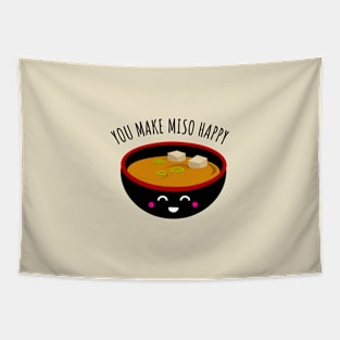 You Make Miso Happy Tapestry