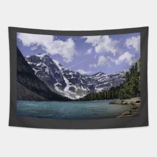 North mountain in the lake Tapestry